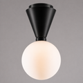Amande White Globe Ceiling Light