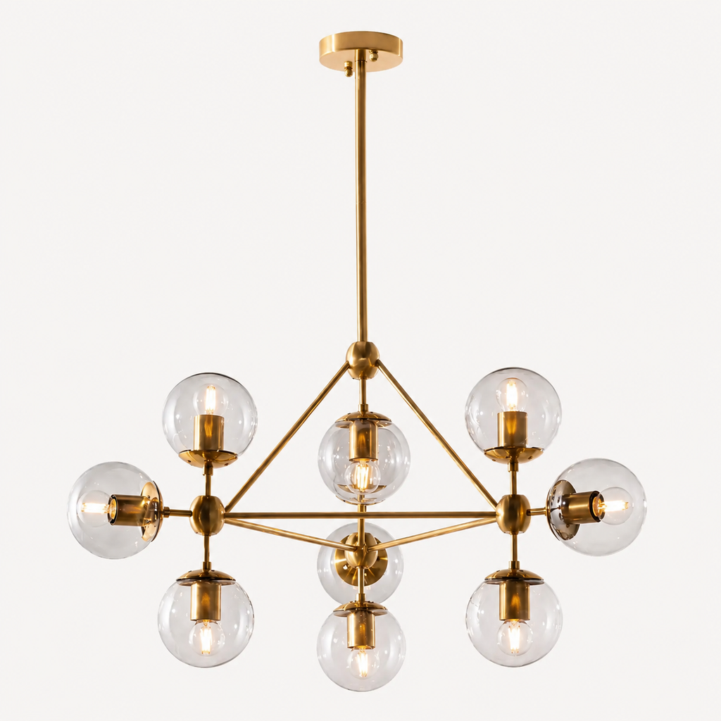 Bordeaux Mobile Glass Globe Chandelier