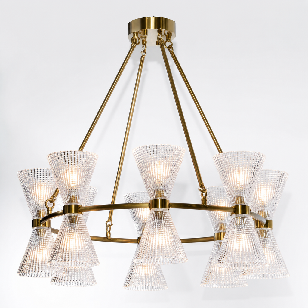 Boston Glass Chandelier