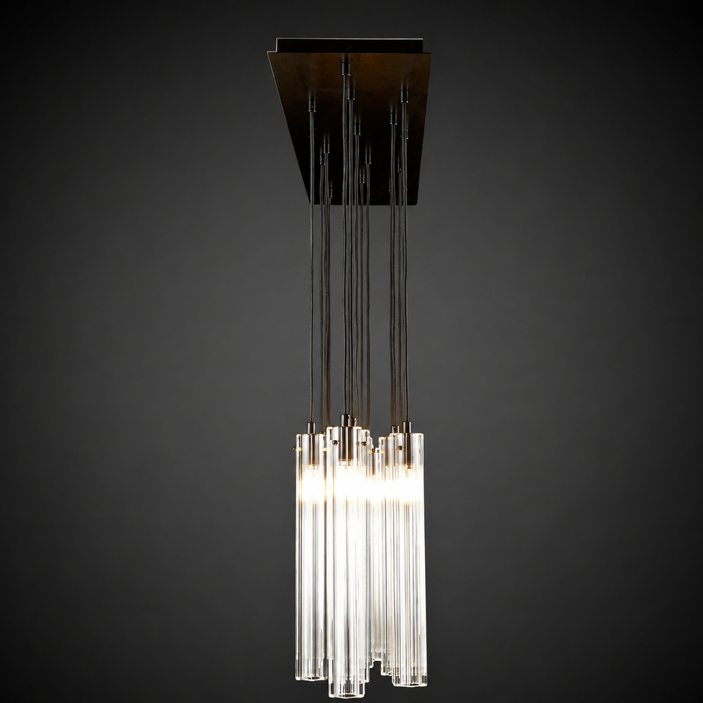 Eden Multi Spot Glass Chandelier