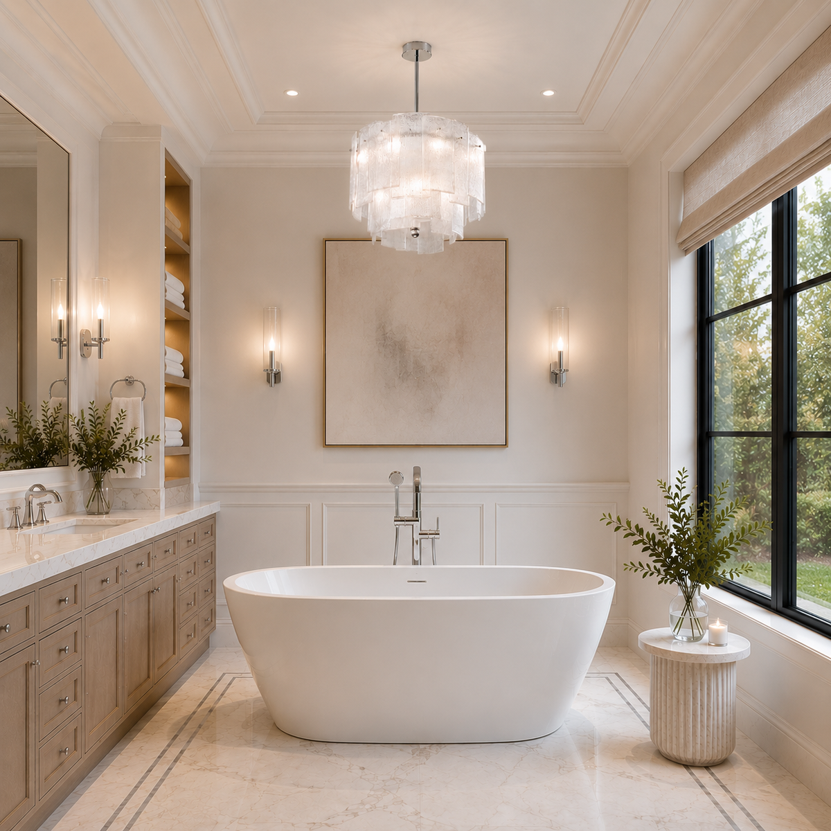 Galjour Glass Chandelier
