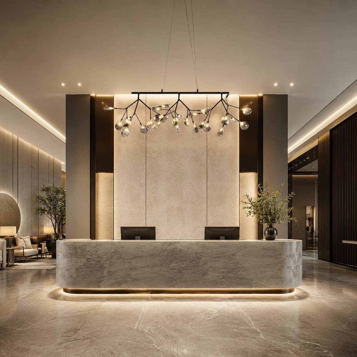 Hazel Modern Branch Chandelier