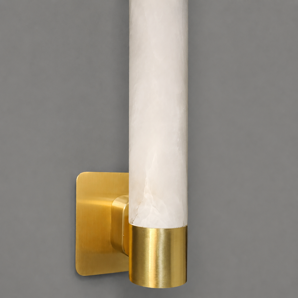 Levi Alabaster Wall Sconce