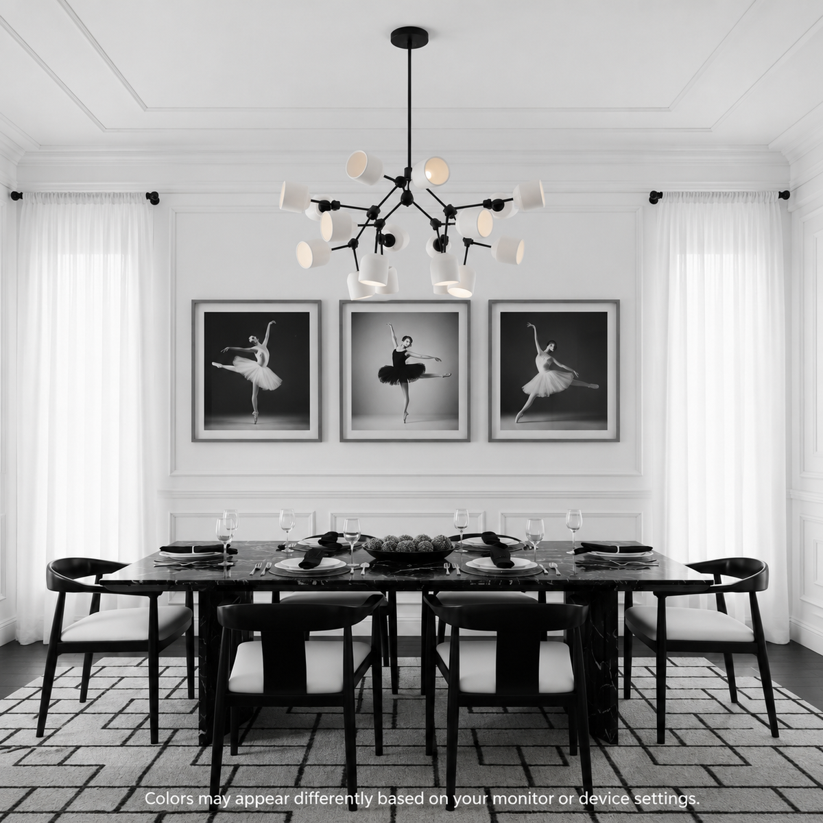 Maison Ceramic Cluster Chandelier