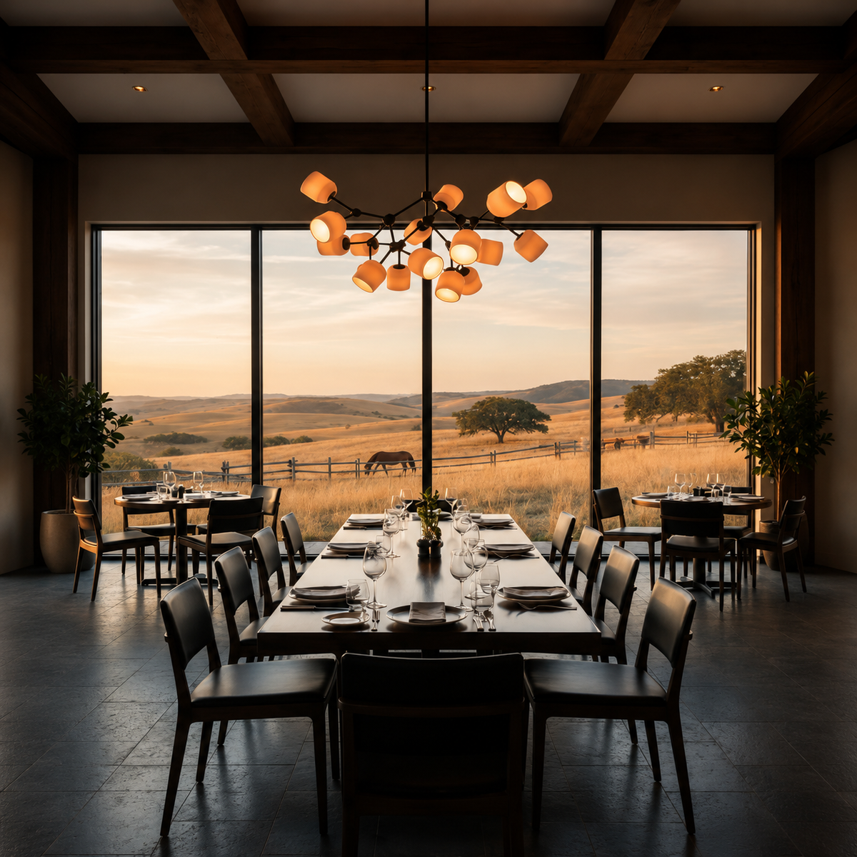 Maison Ceramic Cluster Chandelier