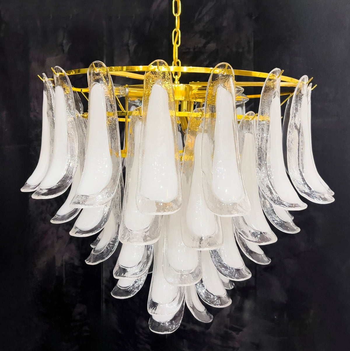 Marielle Mid Century Petal Chandelier