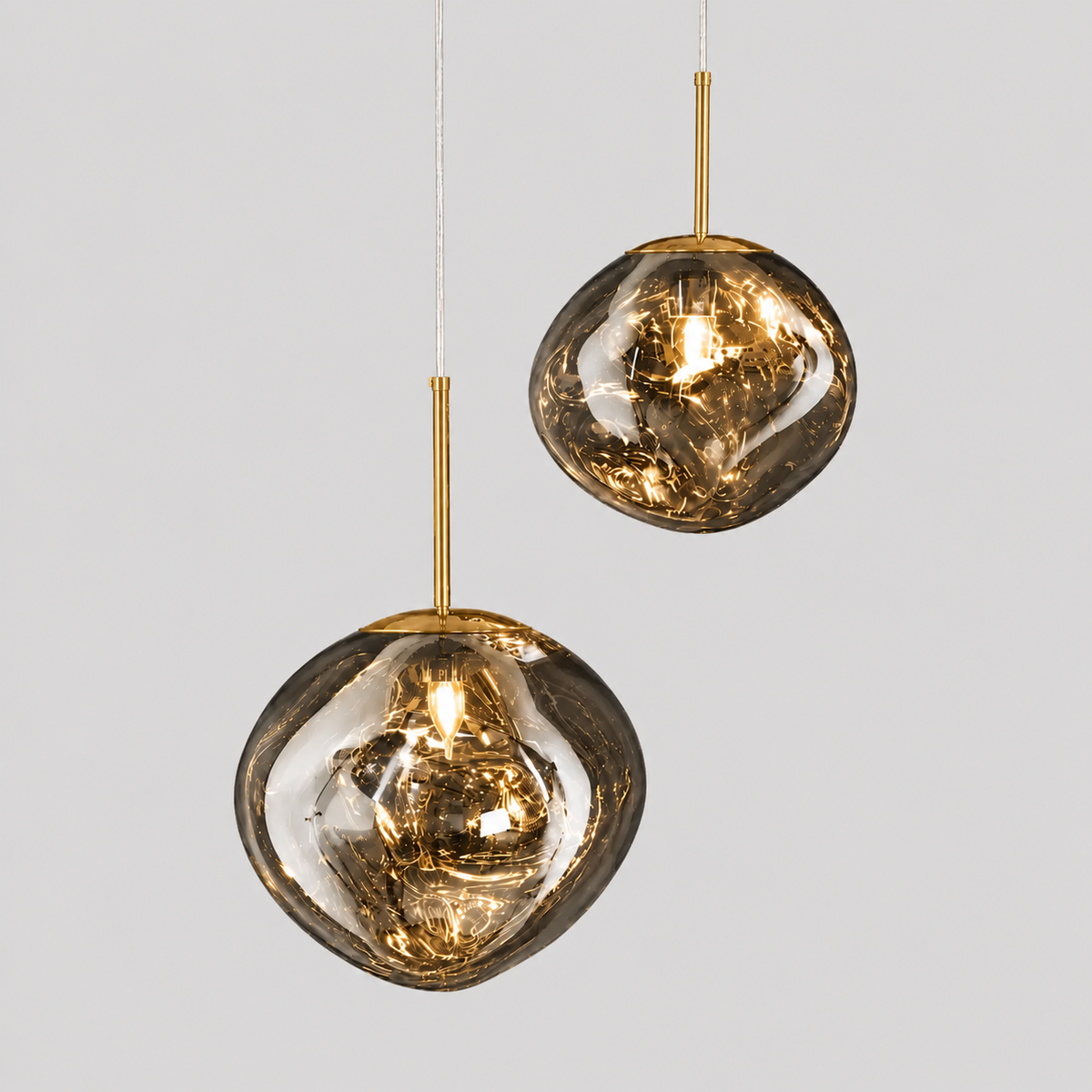 Melrose Metallic Bubble Pendant Light