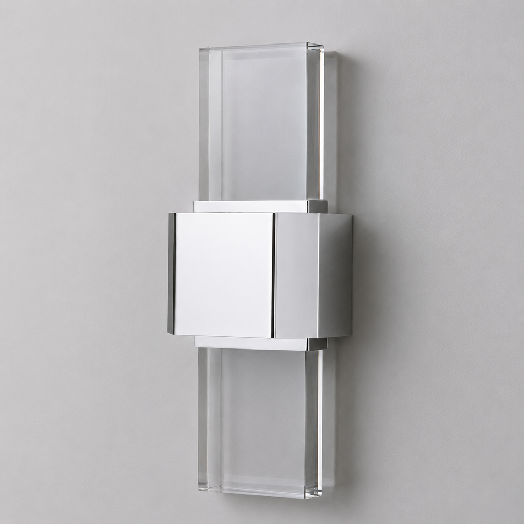 Montreal Minimalist Glass Sconce