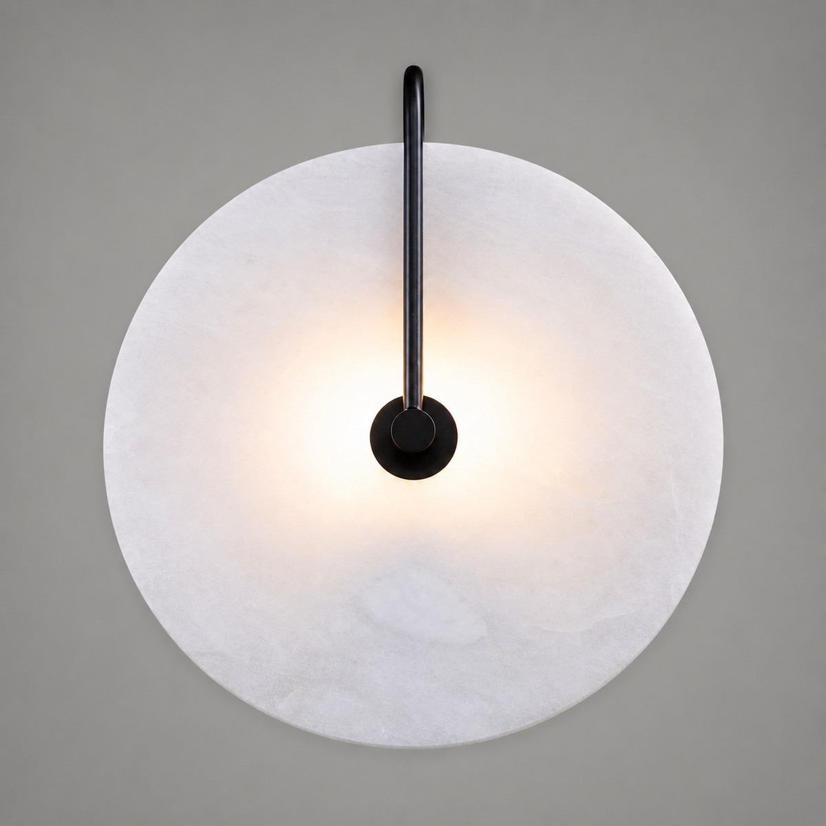 Rylan Alabaster Moon Wall Sconce