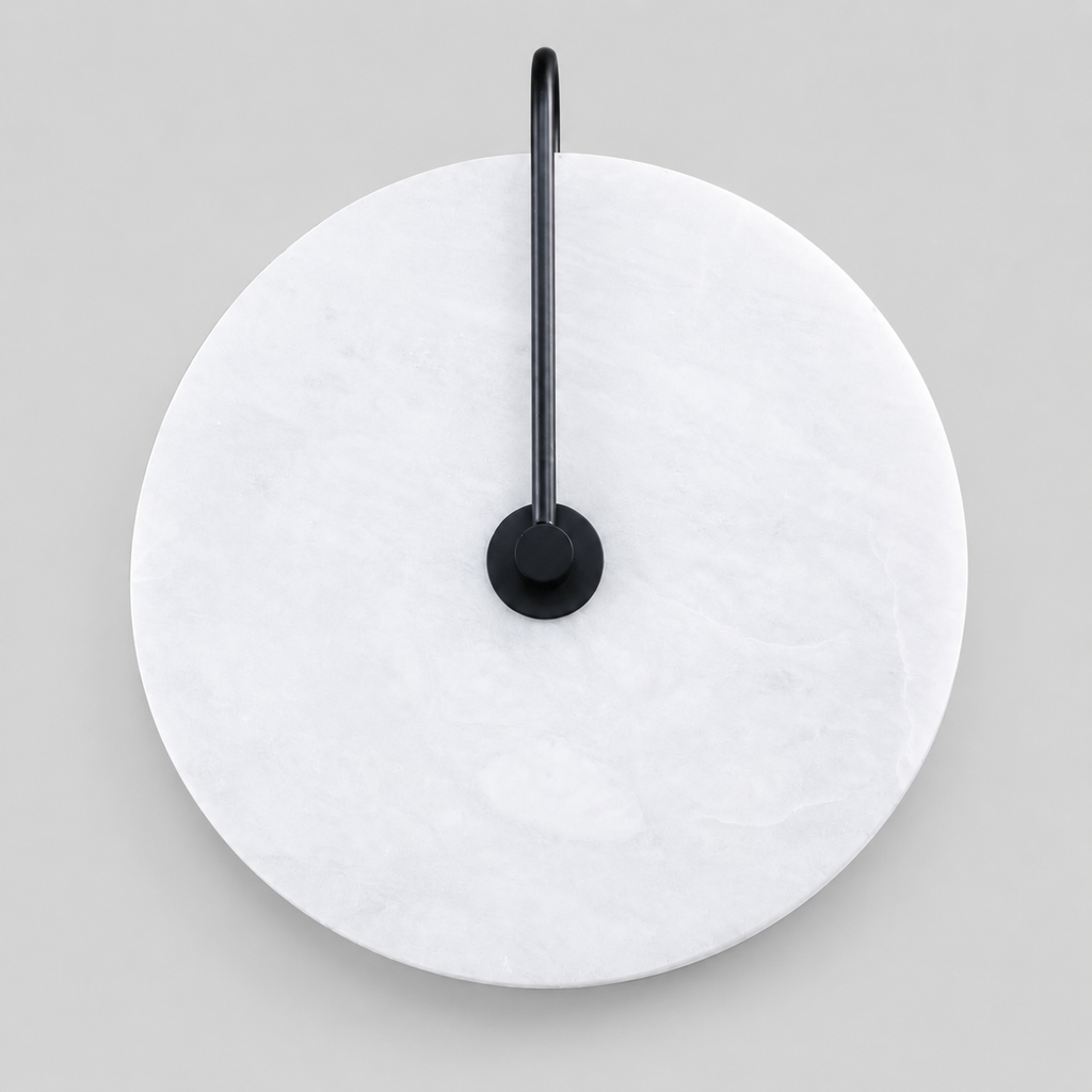 Rylan Alabaster Moon Wall Sconce