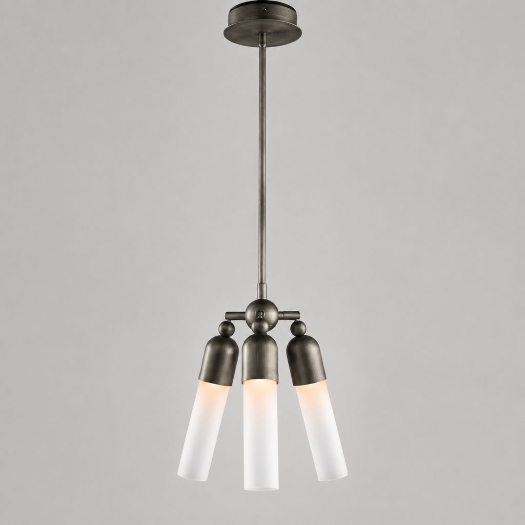 Trio Modern Bronze Pendant Light