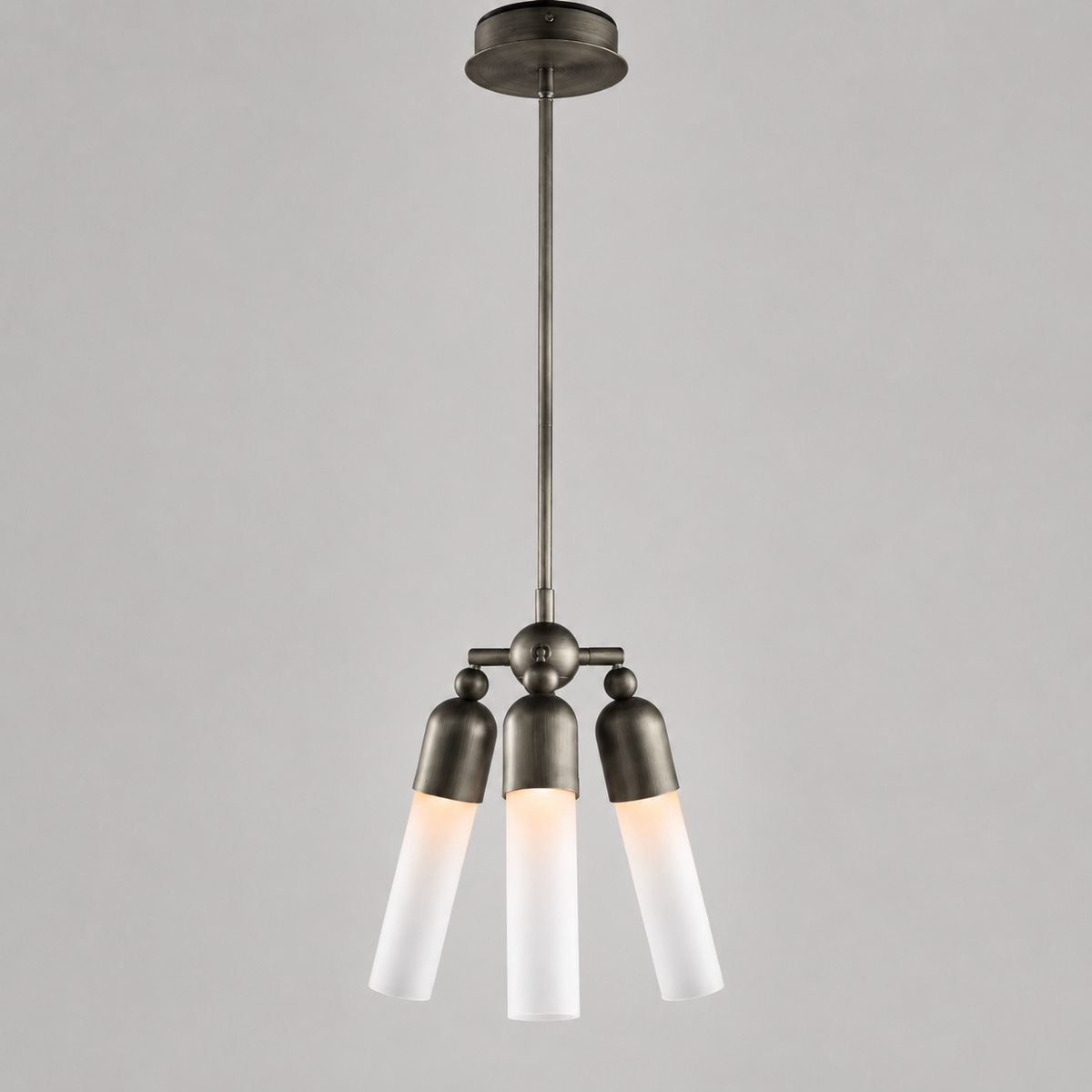 Trio Modern Bronze Pendant Light