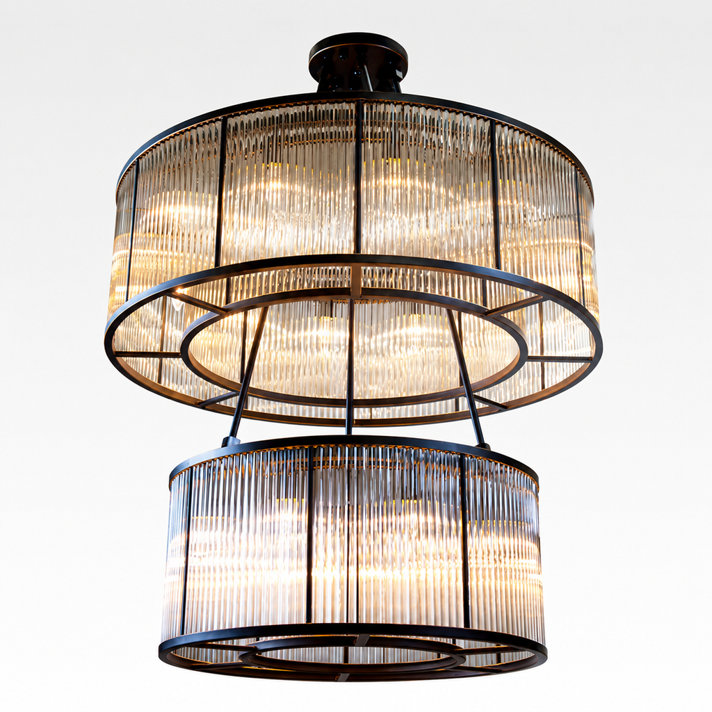 Valen Oversized Glass Chandelier