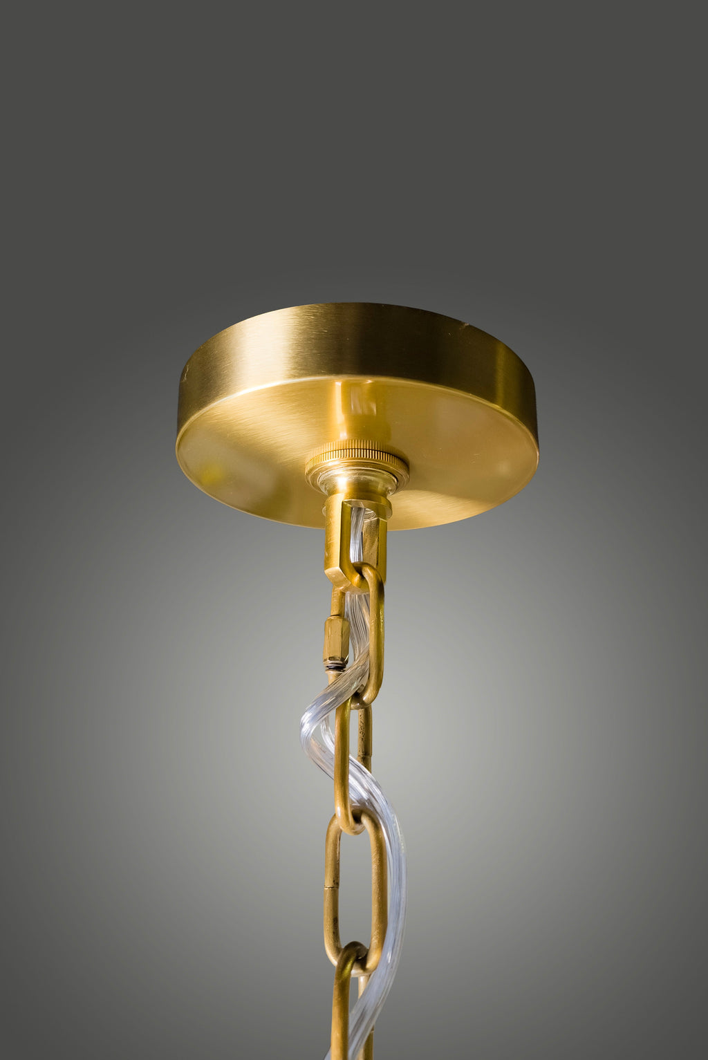 Valentina Satin Brass Chandelier
