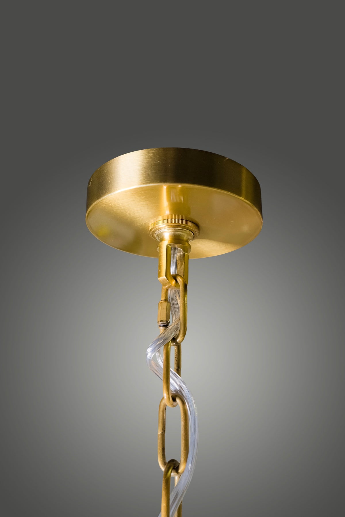 Valentina Satin Brass Chandelier