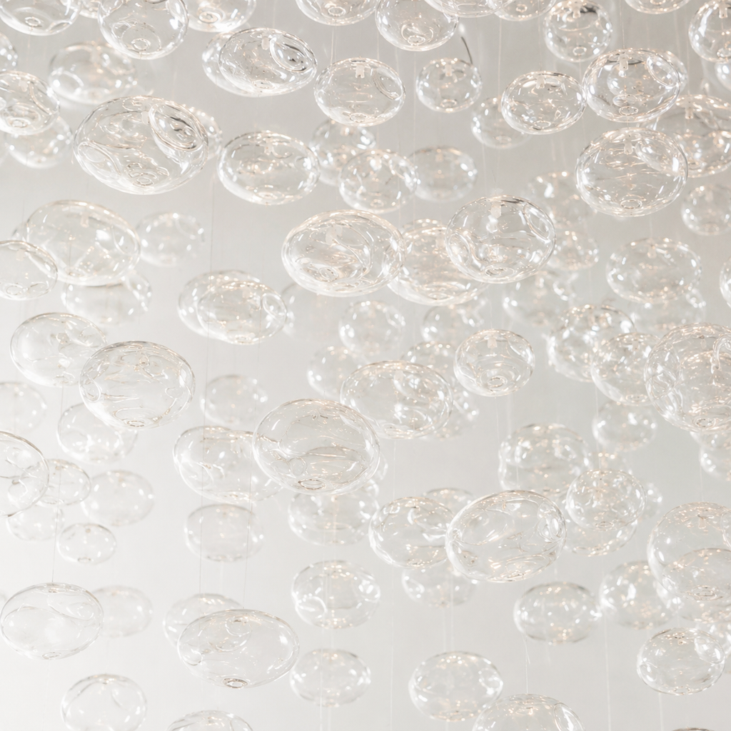 Bella Glass Bubbles Chandelier
