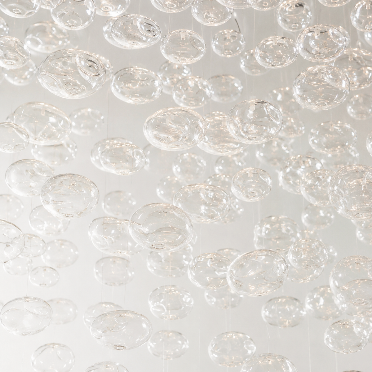 Bella Glass Bubbles Chandelier