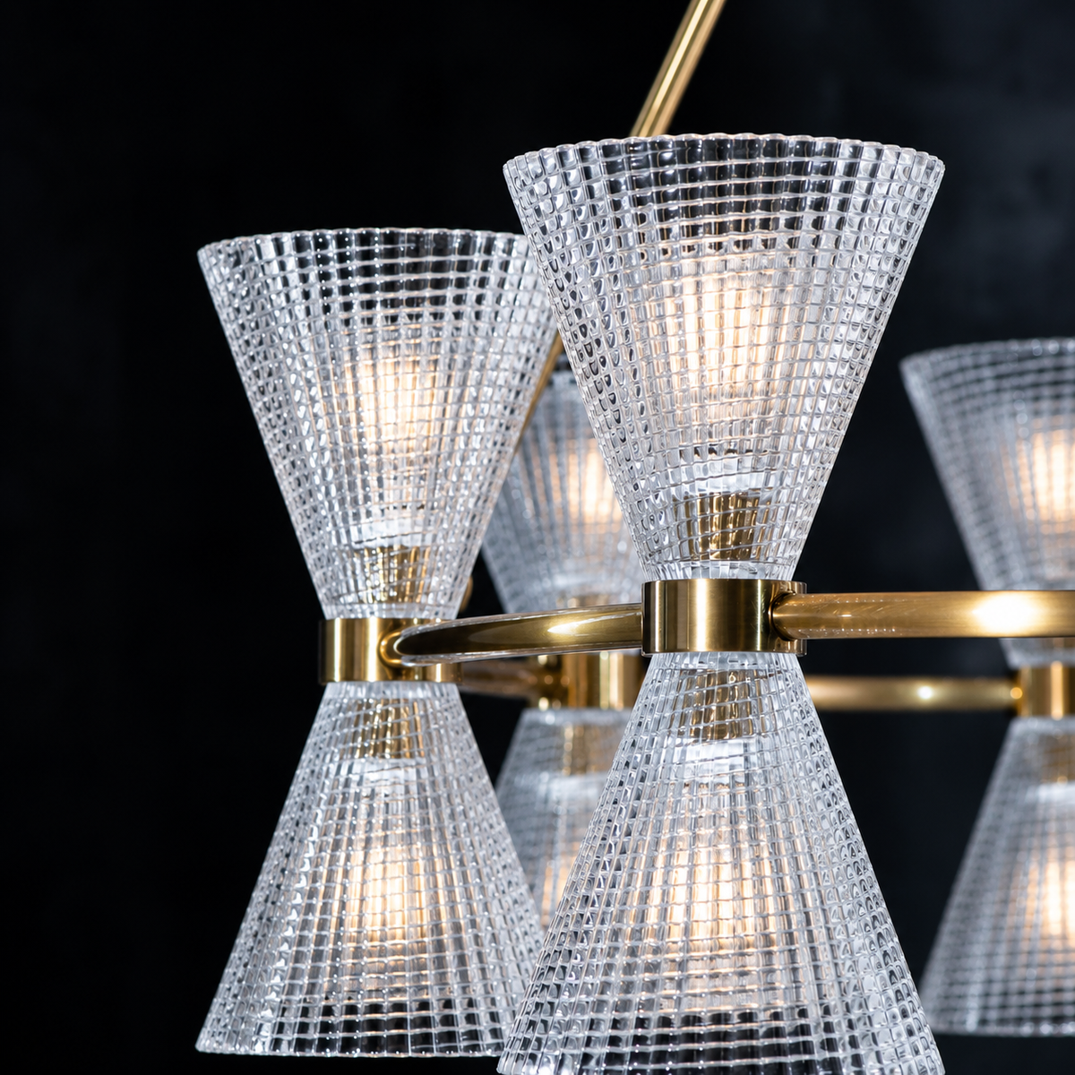 Boston Glass Chandelier