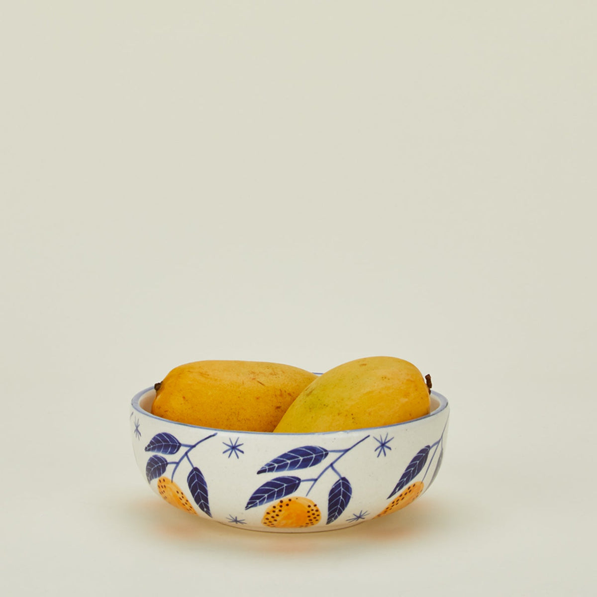 Casa Amarosa lemon bowl with mangos
