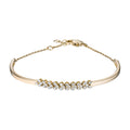 Yellow Gold Diamond Bracelet, 0.57ct