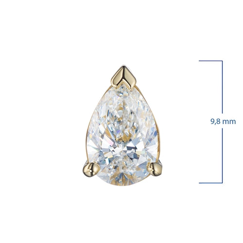 Pear Diamond Pendant, 1.01ct