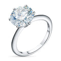 Polished White Gold Band