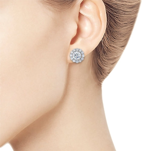 Diamond Cluster Studs