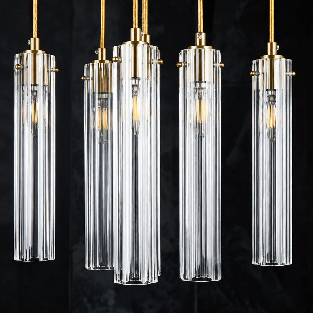 Eden Multi Spot Glass Chandelier