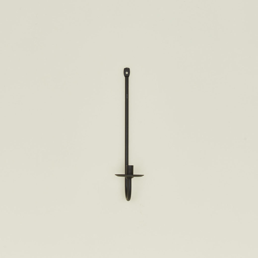 Single Iron Candle Sconce