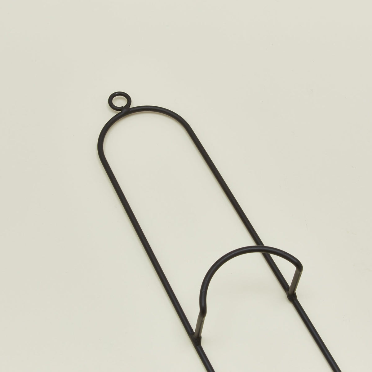 Close up view of Wall Mounted Double Plate Holder  