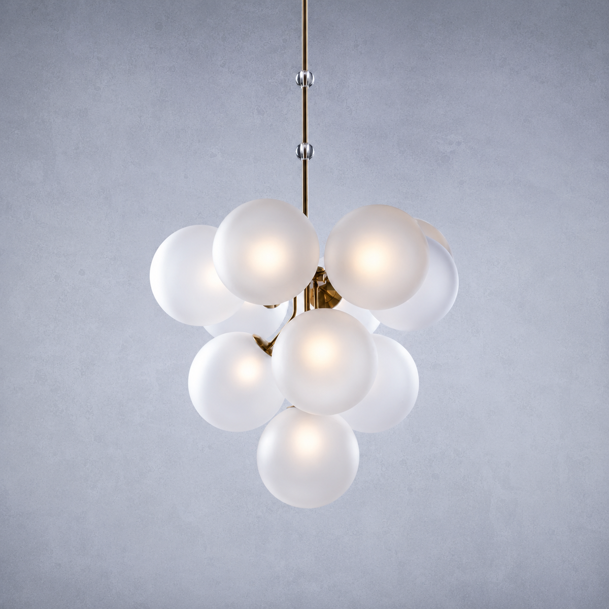 Rufus Glass Globe Chandelier Bouquet
