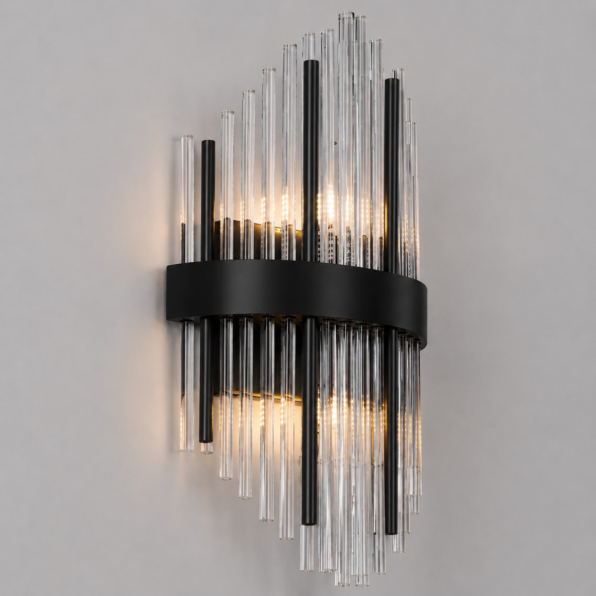 Sana Glass Tubes Sconce