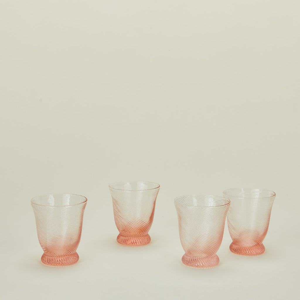 Spiral tumbler in pink
