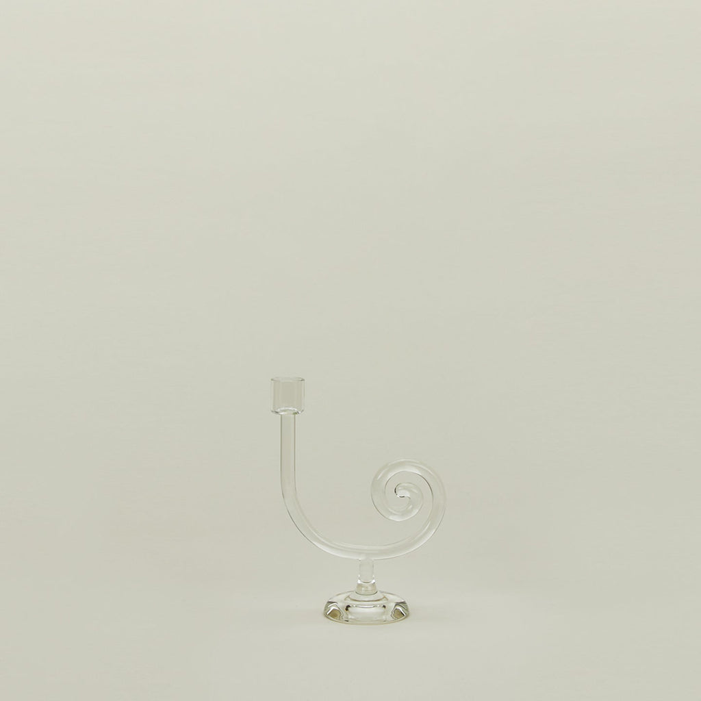 Single Stem Spiral Candle Holder