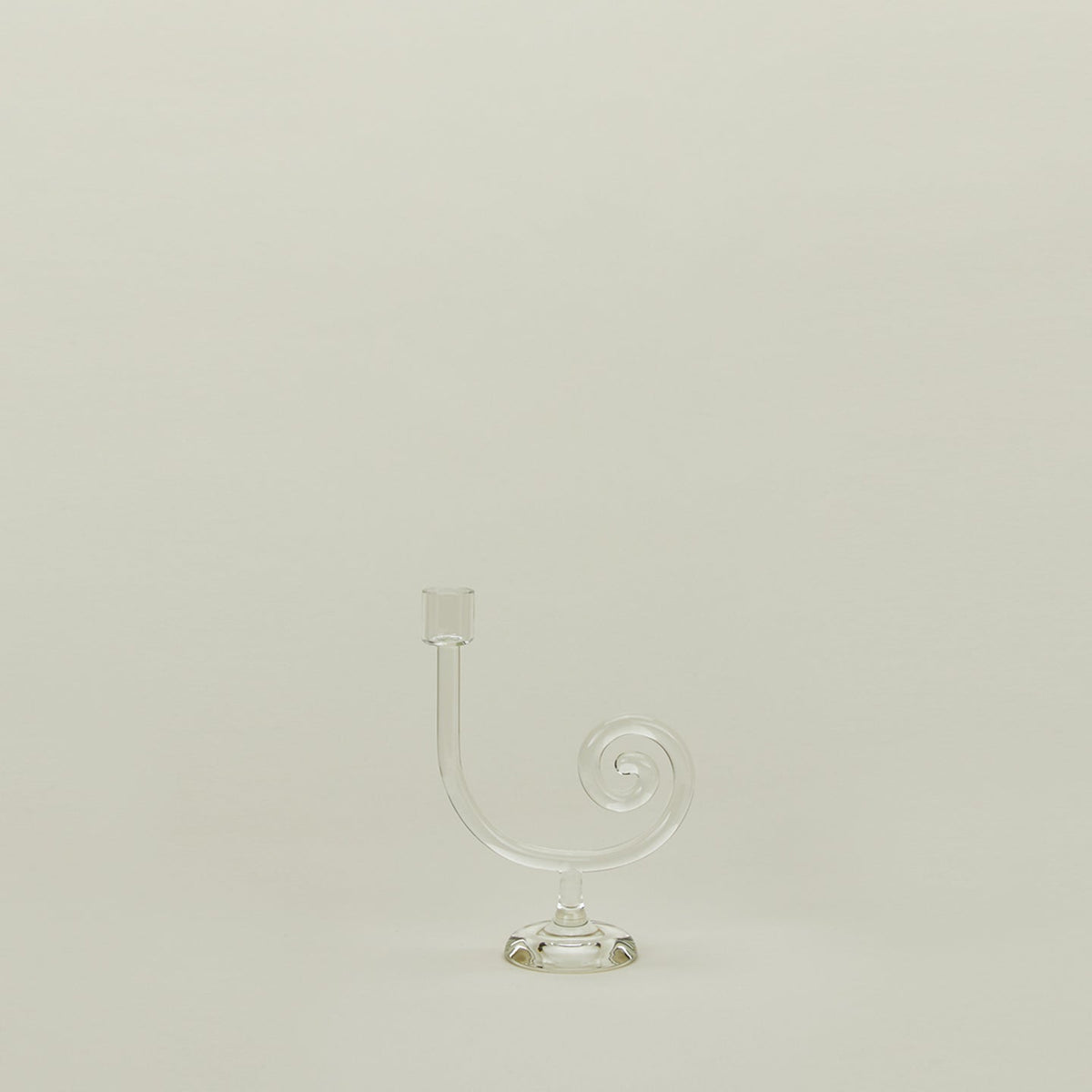 Single Stem Spiral Candle Holder