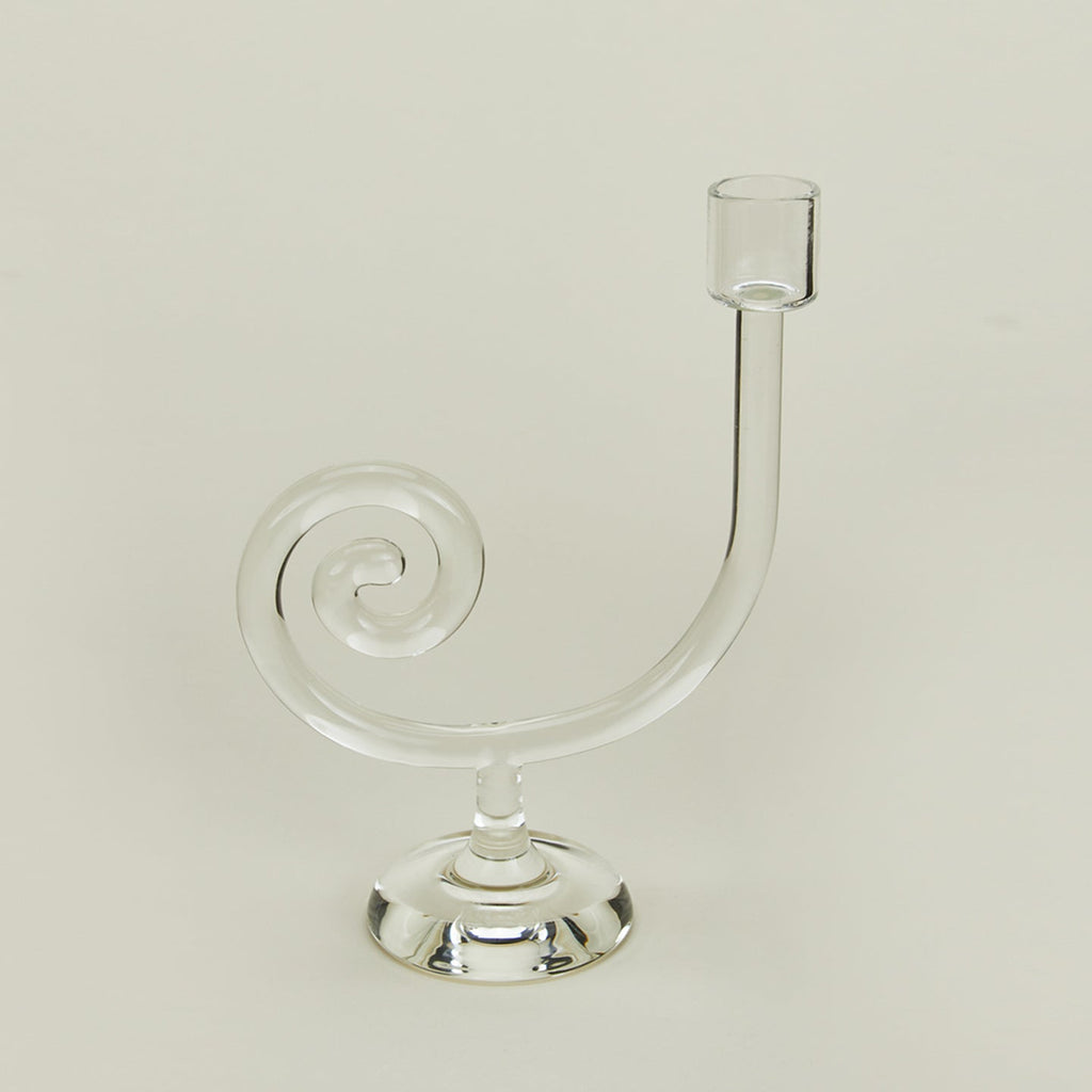 Single Stem Spiral Candle Holder