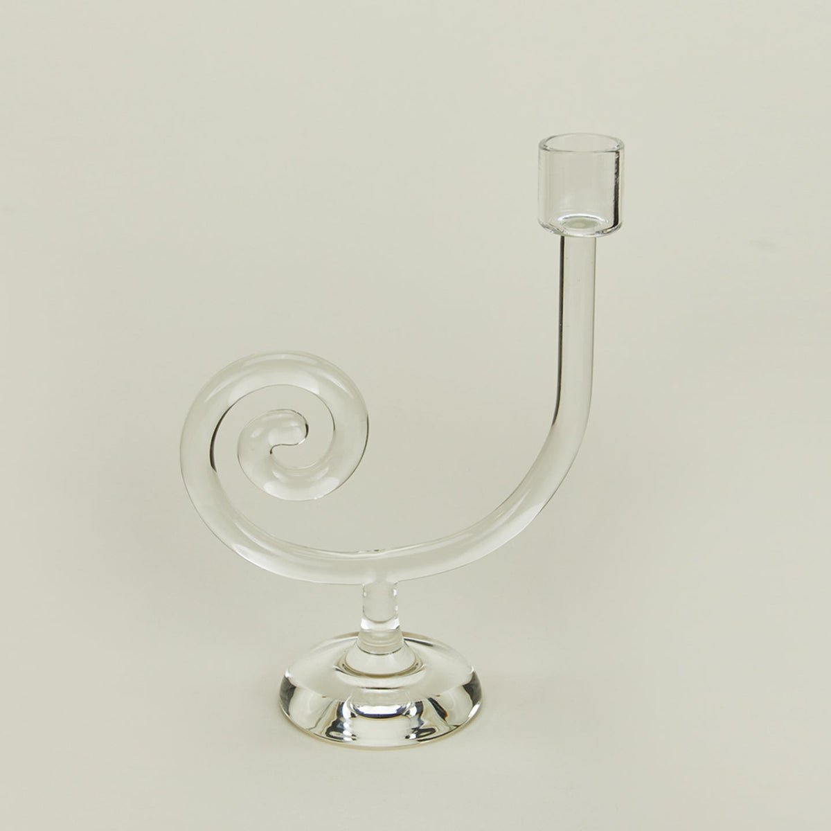Single Stem Spiral Candle Holder