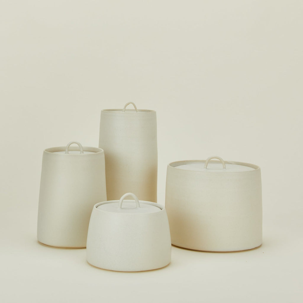 Tracie Hervey lidded jar family
