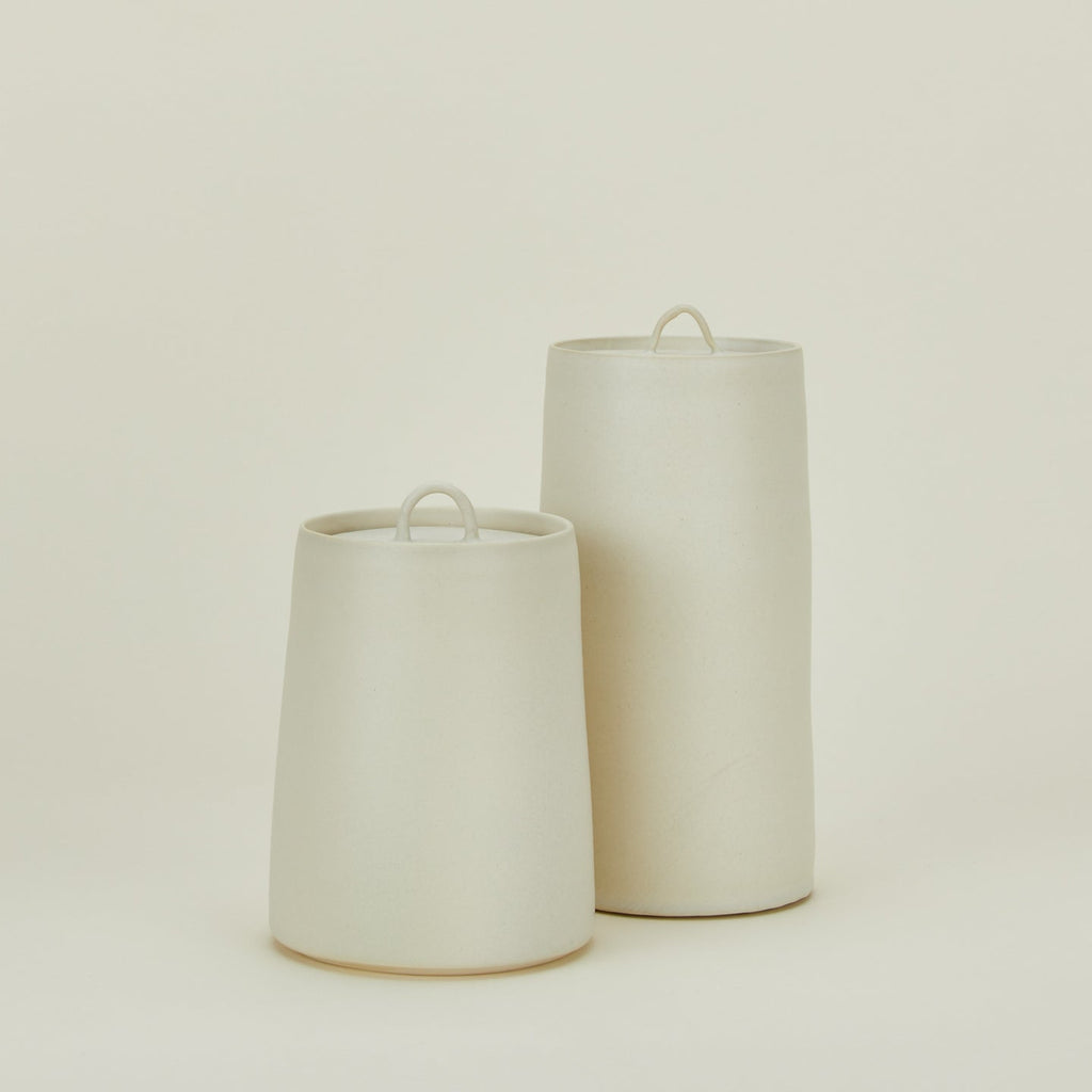 Tracie Hervey lidded jar family
