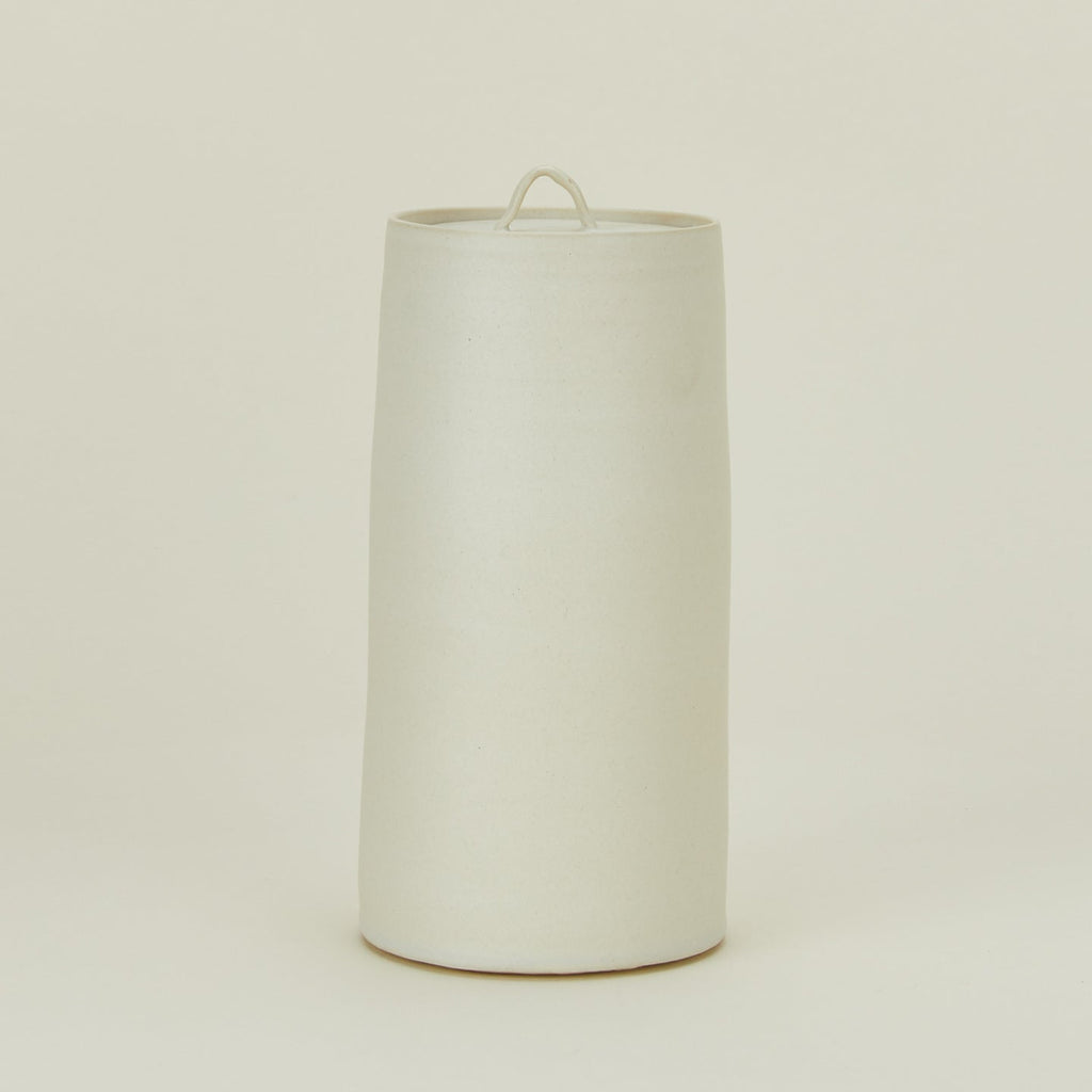 Tracie Hervey tall lidded jar